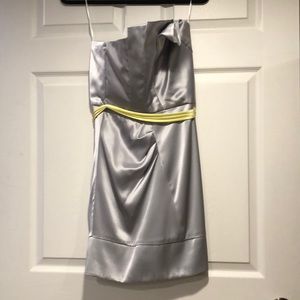 Satin mini dress